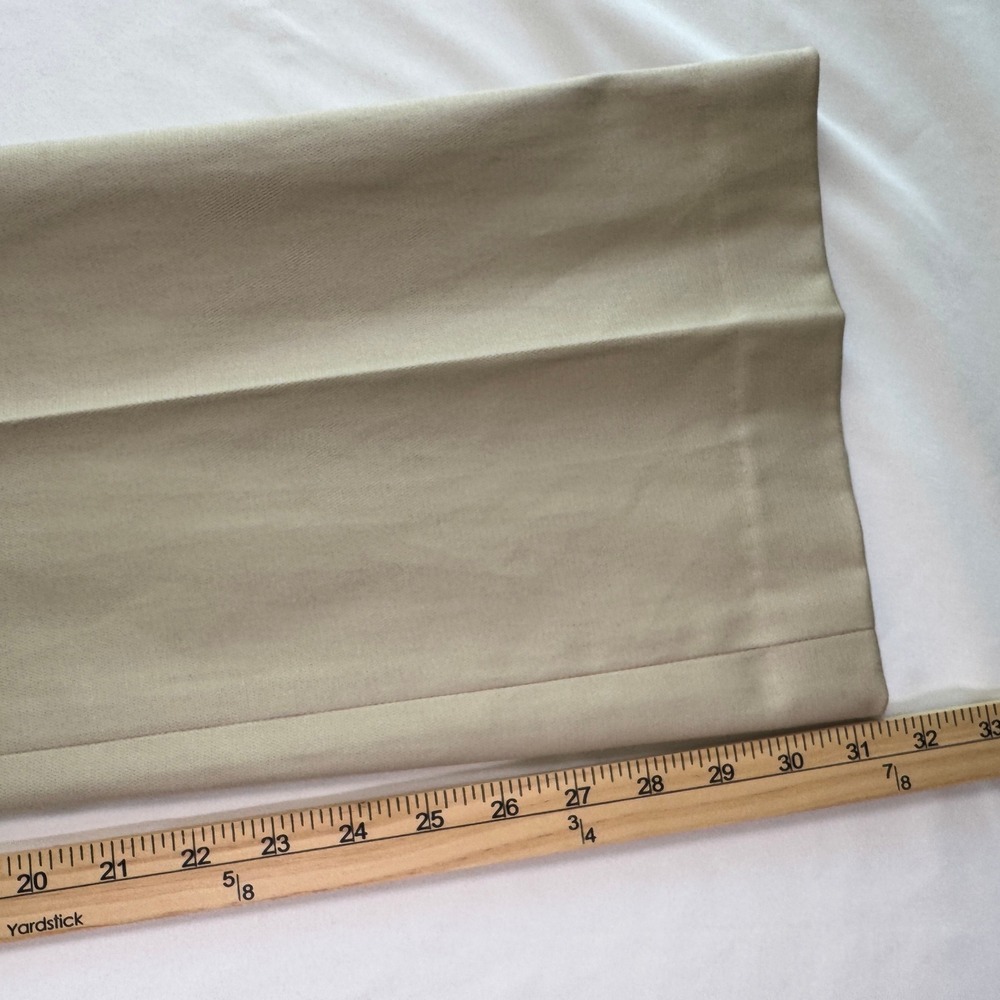 NWT VTG Y2K 03 Banana Republic Martin Stretch Straight Pants 6 Beige Pleated - Picture 8 of 9